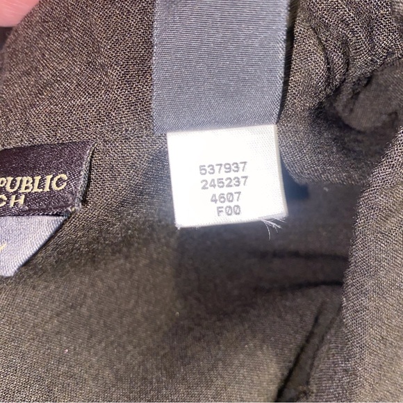 Banana Republic Stretch Wool Blend Snap Front Top Size Small - Picture 7 of 10